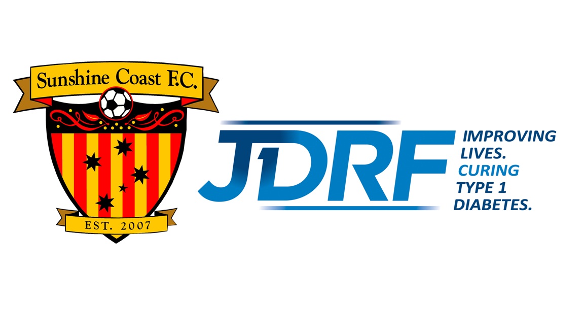 Sunshine Coast FC announce JDRF as major partner for the 2015 season.