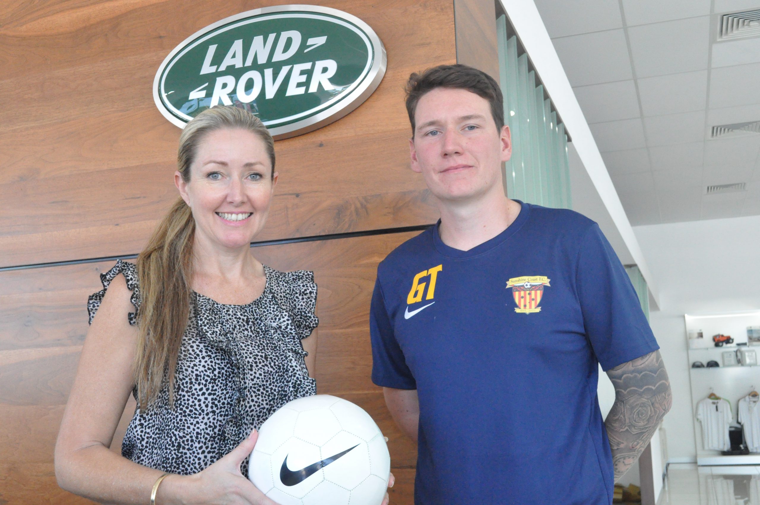 Pacific Land Rover sign on as new club sponsor