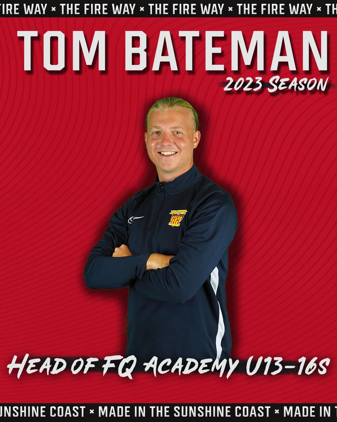 Tom Bateman Appointed Head of FQ Academy U13-16’s